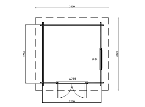 Log Cabin 26403