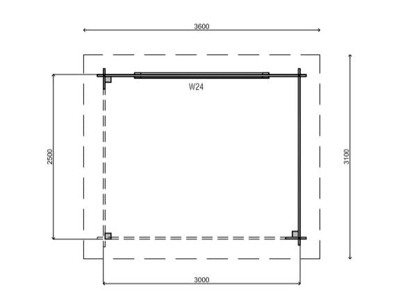 Timber Gazebo 28022